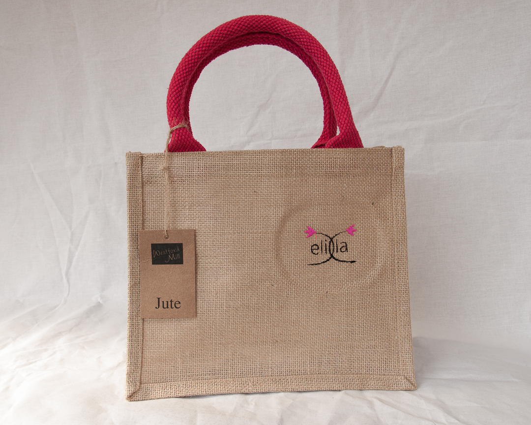 Borsa in tela con manici colorati - Elila - Creatrice Moda - Terni